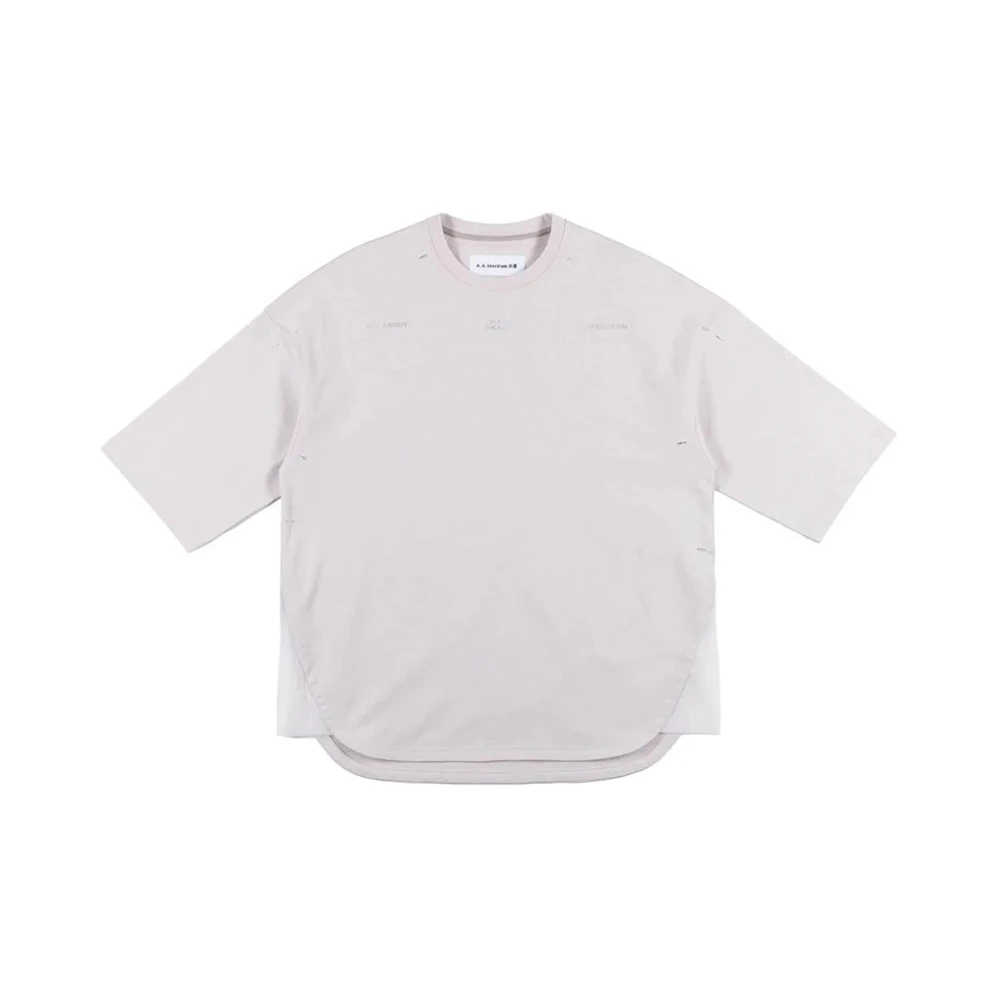 A.a. Spectrum Knockout T-shirt in Haver Beige Heren