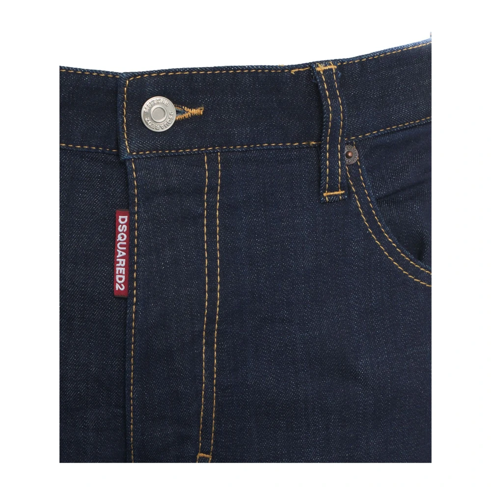 Dsquared2 Blauwe Jeans Aw24 Stijlvol Casual Mode Blue Heren