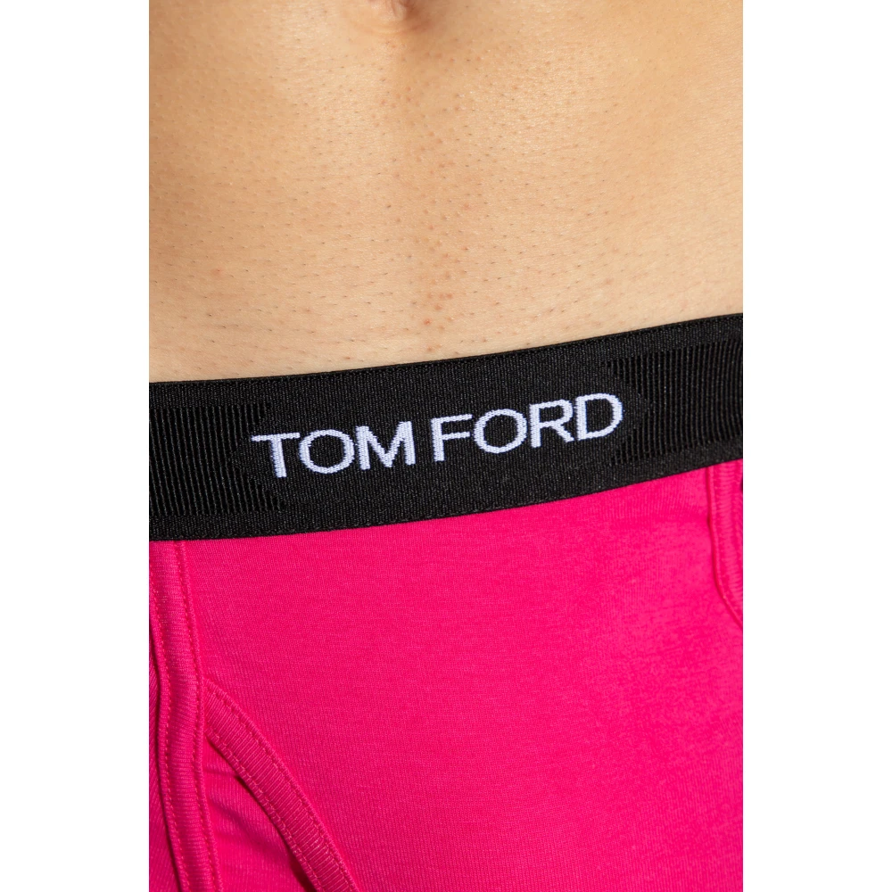 Tom Ford Katoenen boxershorts Pink Heren