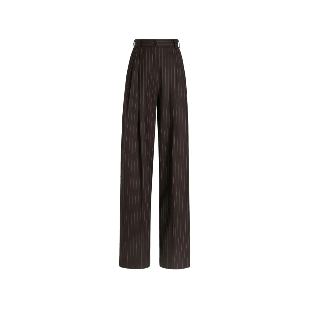 Dolce & Gabbana Pinstripe Wool Trousers - Immagine 3