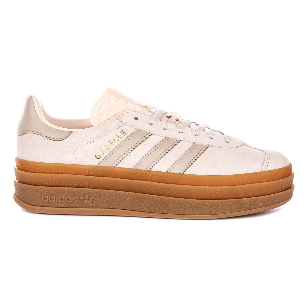 Adidas Women's Pink Skateboarding, 4 1/3 Uk, Gazelle Bold J Trainers