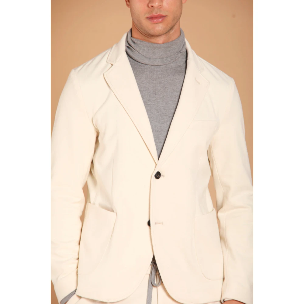 Mason's Winter Wolblend Blazer Regular Fit Beige Heren