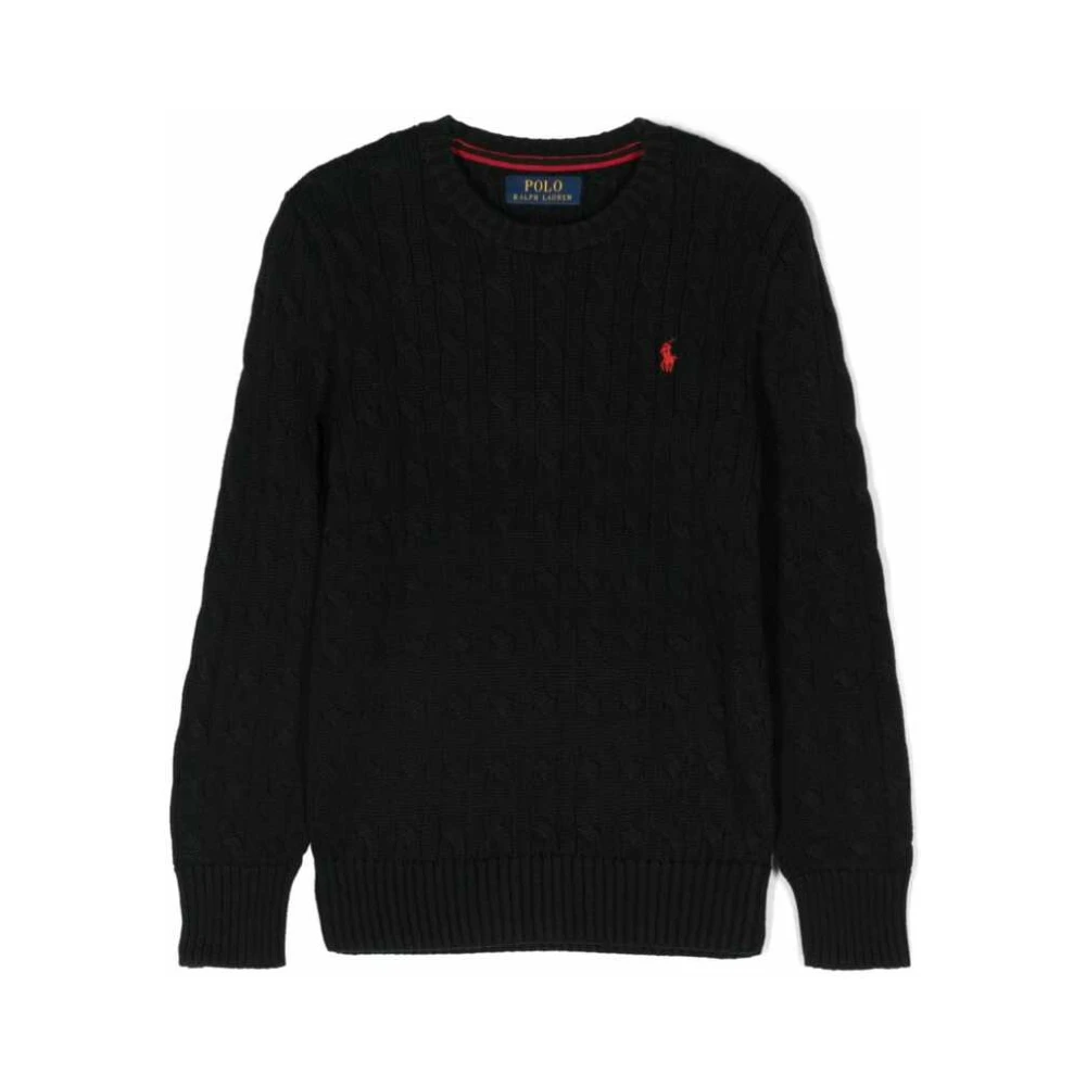 Polo Ralph Lauren Barn Svart Tröja Maglione Black, Pojke