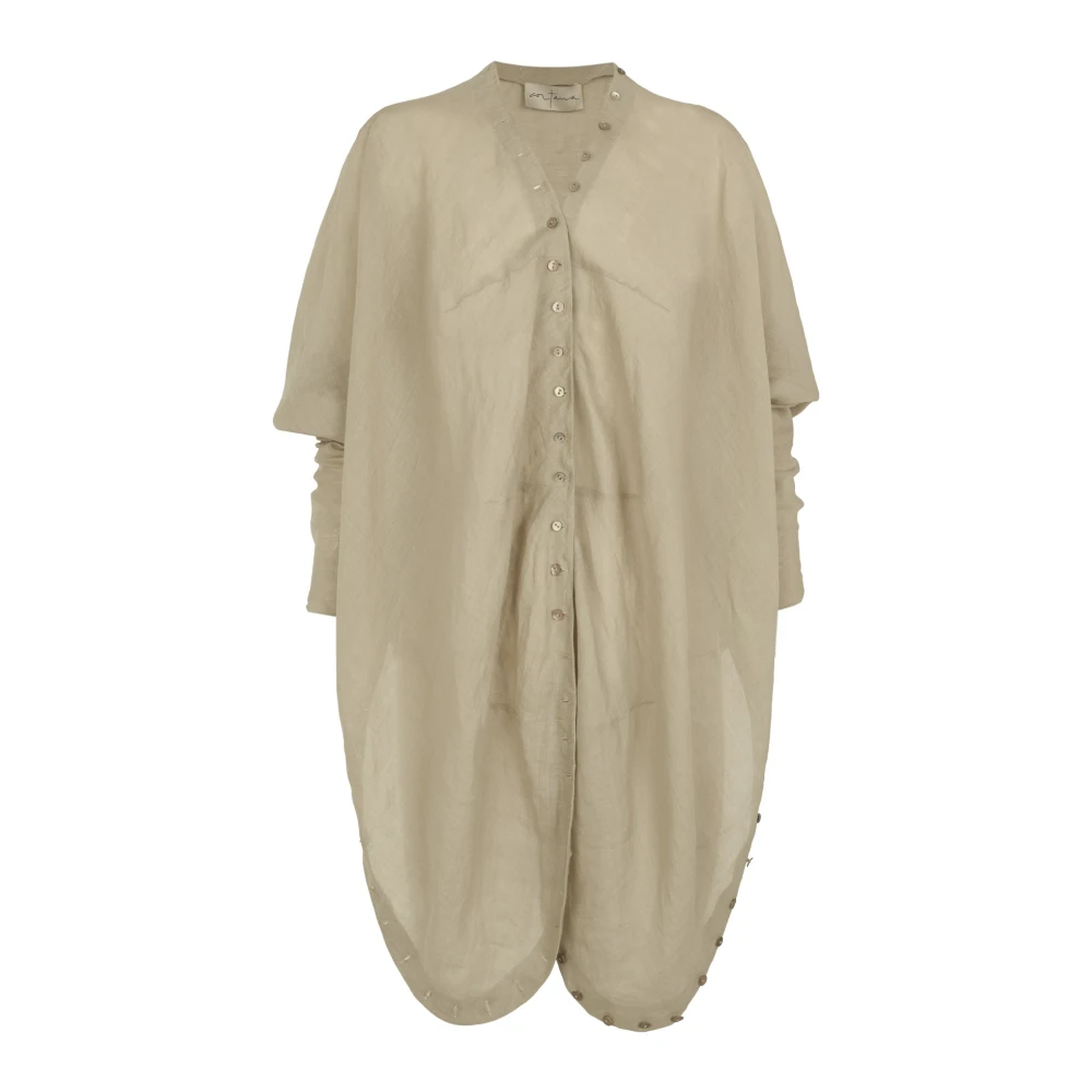 Cortana Piano transformeerbare groene salieblouse Green Dames