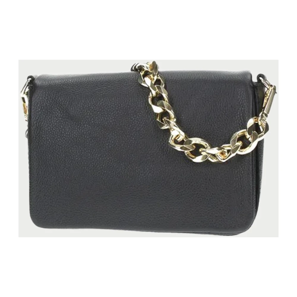 John Richmond Zwarte Ketting Schoudertas Clip Black Dames