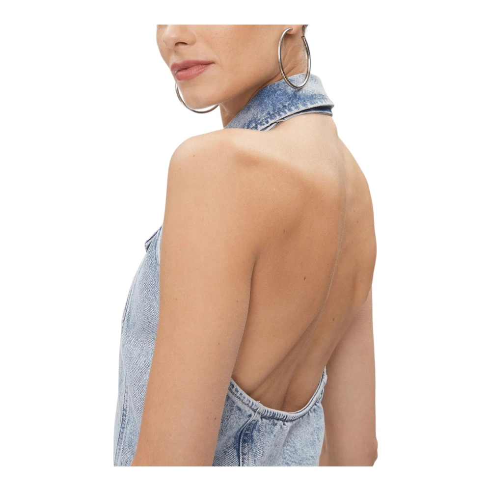 Tommy Jeans Korte Jurk Blue Dames