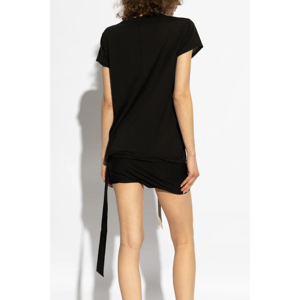 Rick Owens Small Level T Black Dames