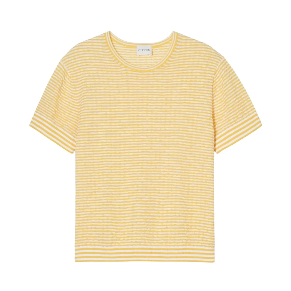 Closed - Tops > T-Shirts - Yellow - Closed - Modalova