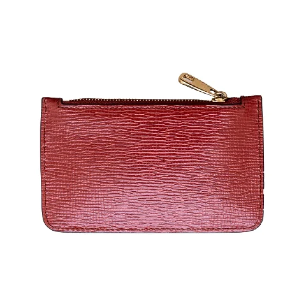 Dolce & Gabbana Pre-owned Leather wallets Red Dames
