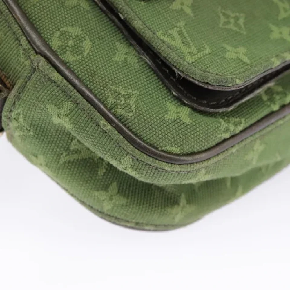 Louis Vuitton Vintage Pre-owned Canvas louis-vuitton-bags Green Dames