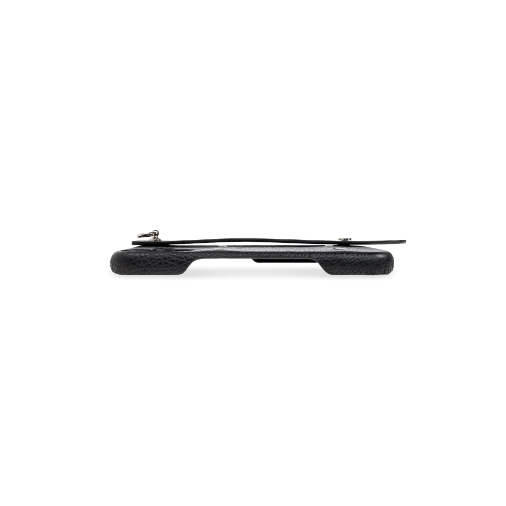 Maison Margiela Hoes voor iPhone 16 Black Unisex