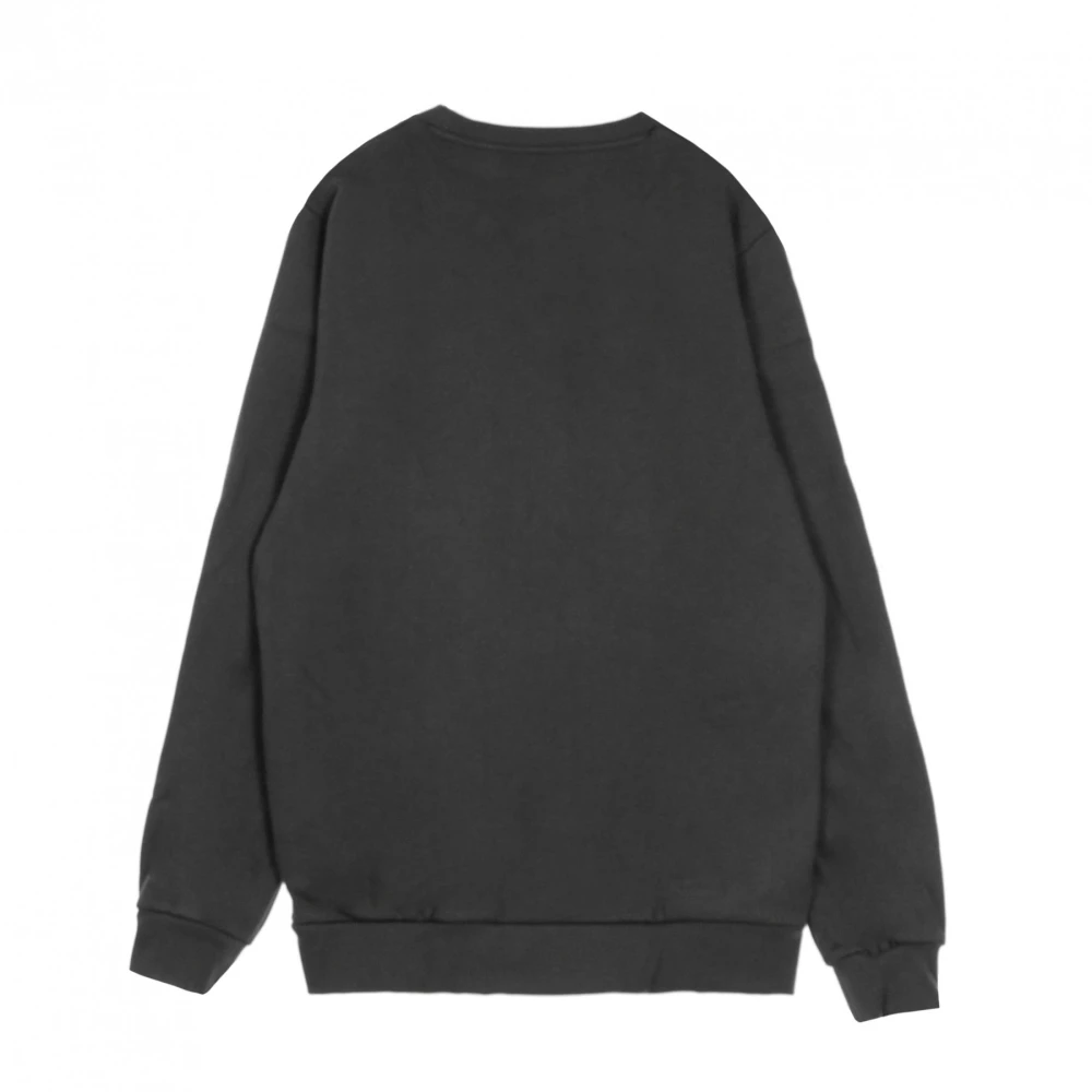 Dolly Noire Grijze Glitch Crewneck Sweatshirt Gray Heren