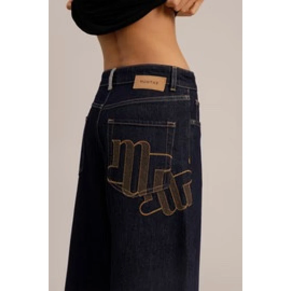 Munthe Cropped Jeans Blue Dames