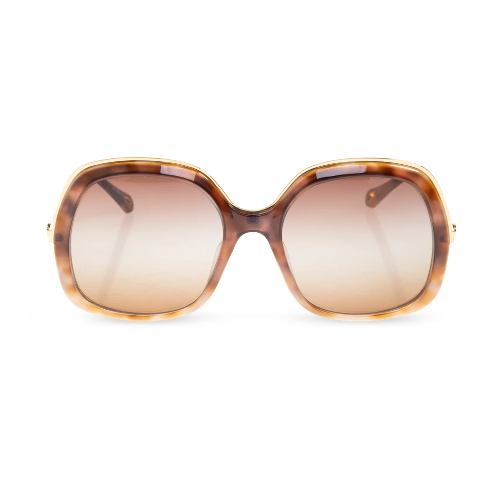 Chloé Women's Brown Sunglasses, 56 Mm, Sunglasses