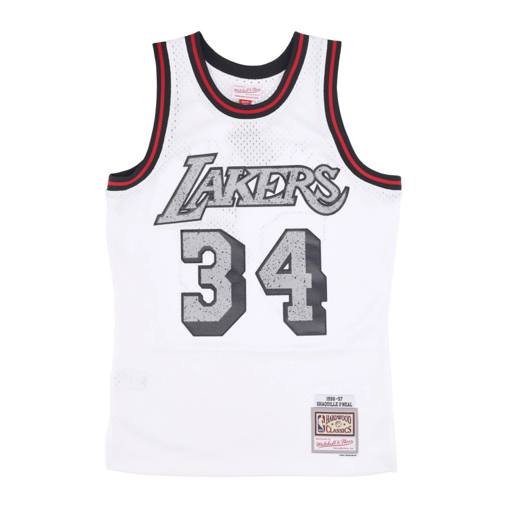Mitchell & Ness NBA Cracked Cement Tank Top White Heren