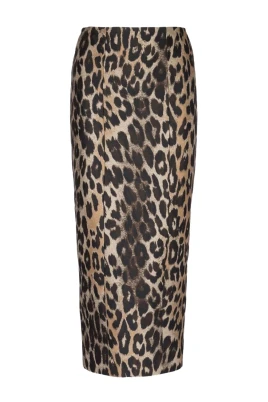Leopard Jacquard Pennkjol