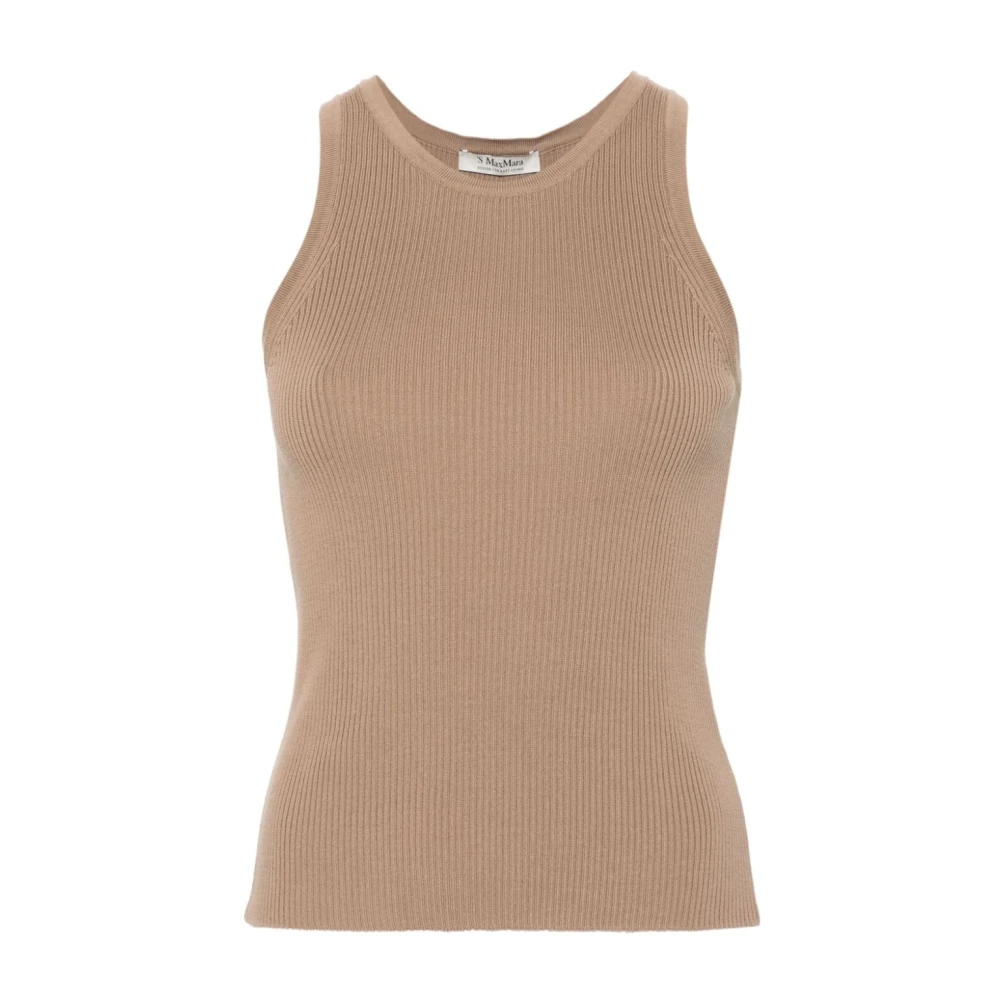 Max Mara Beige T-shirts & Polo's voor vrouwen Beige Dames