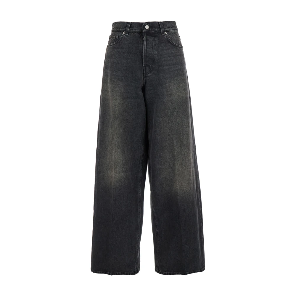 Haikure Women's Gray Loose-Fit Jeans,, Grey Jeans Bethany Earl Wash W26