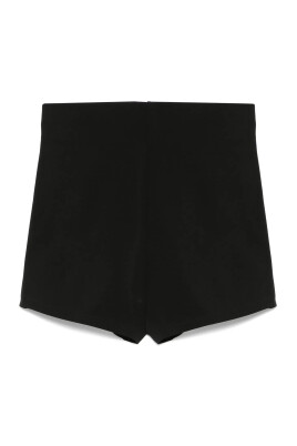 black-cut-off-shorts