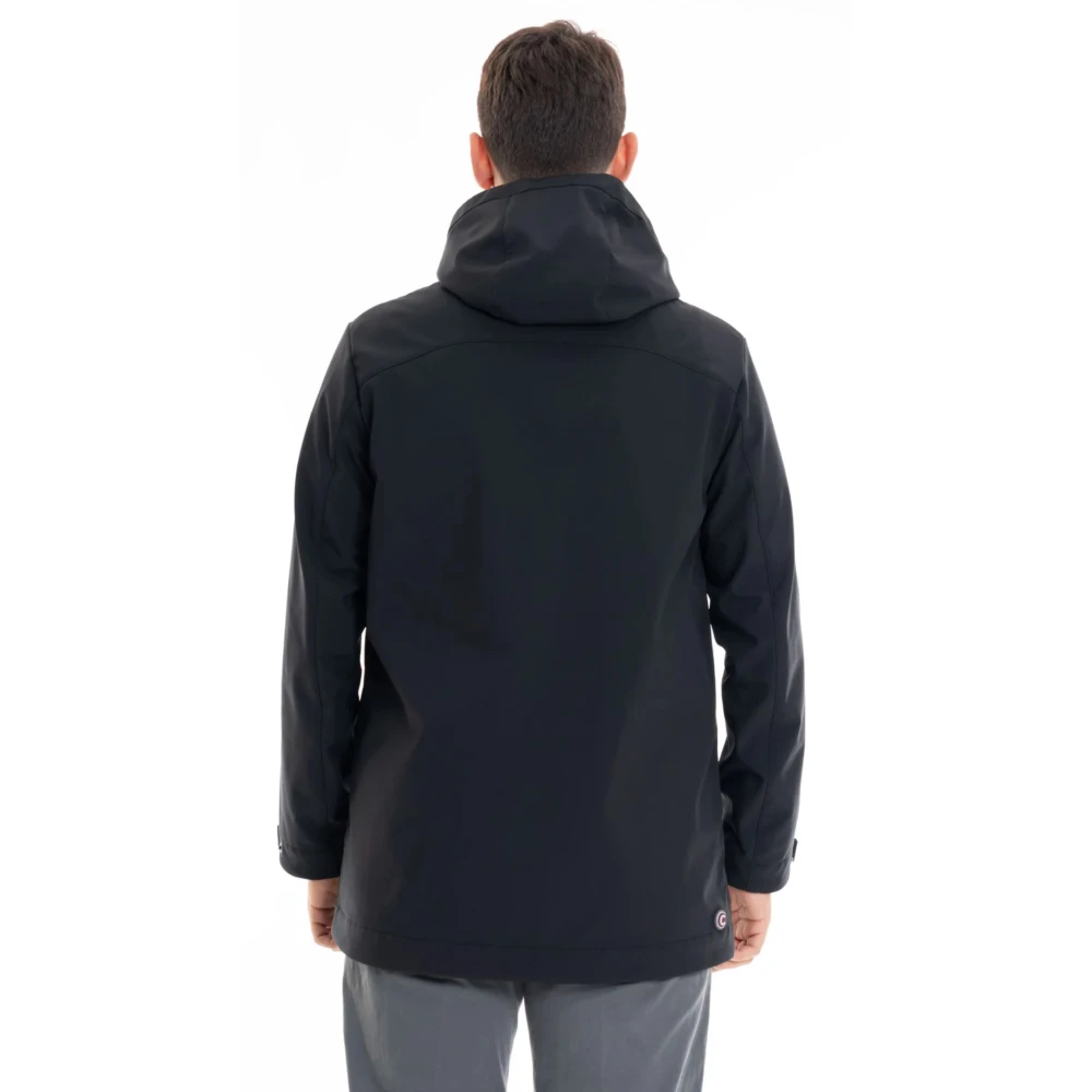 Colmar Zwarte Winterjassen Black Heren