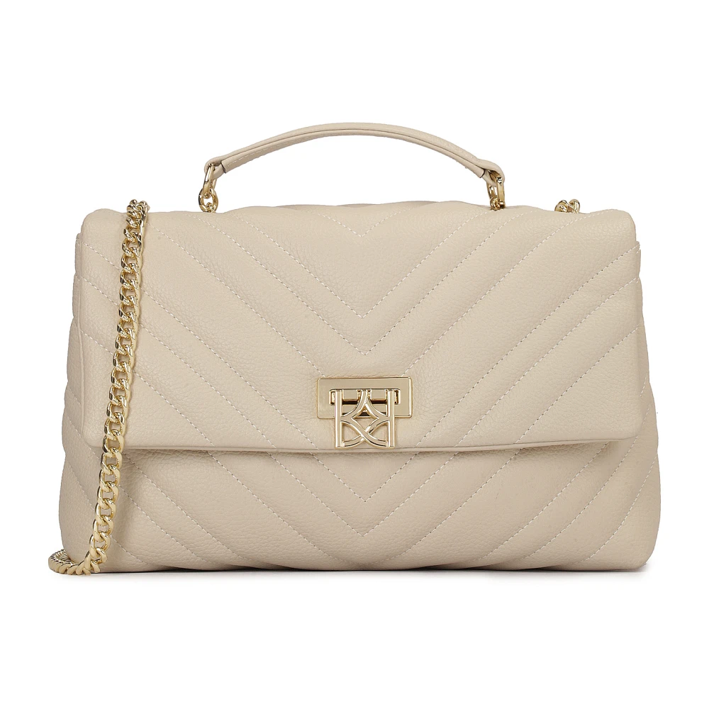 Kazar Gewatteerde tas met klep Beige Dames