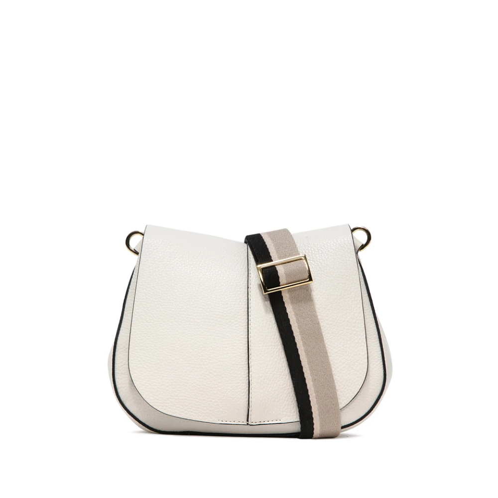 Gianni Chiarini Women's White Helena Round O Bag - Cross Body Bags - One Size - Bags
