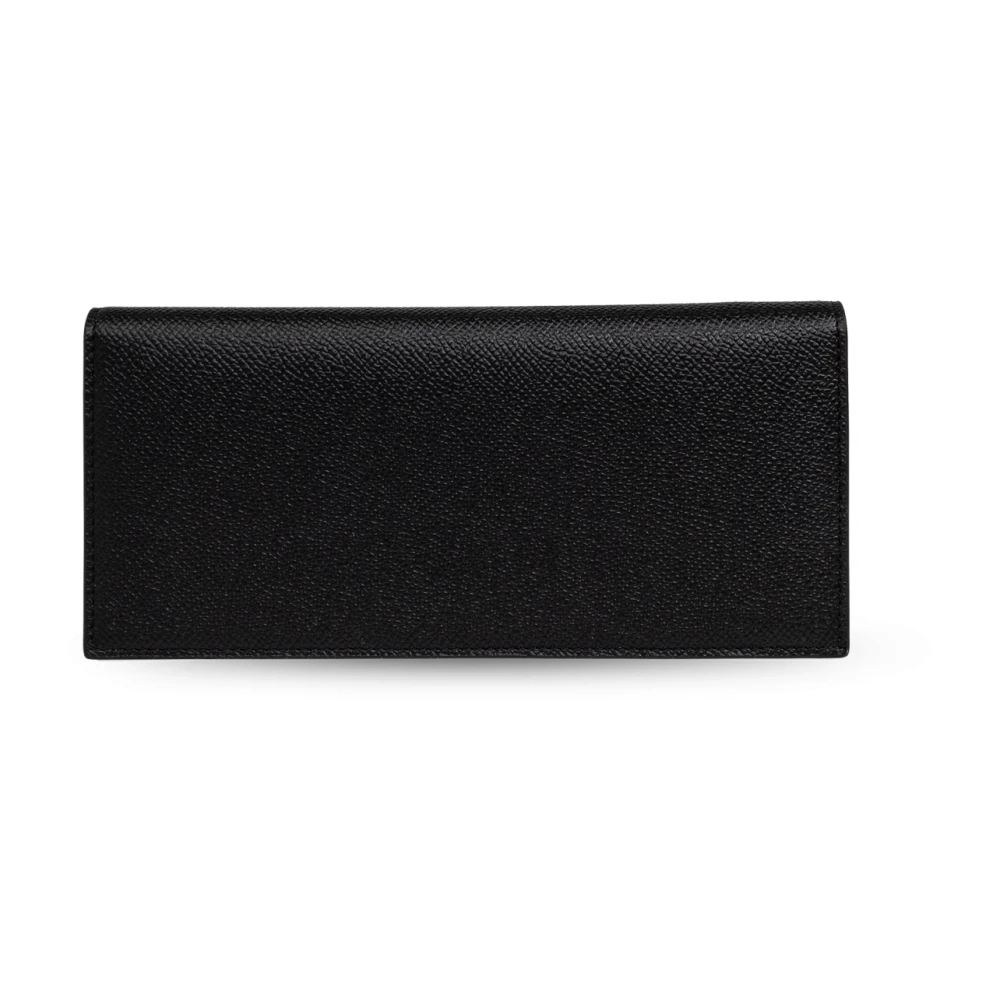Salvatore Ferragamo Leren portemonnee Black Heren