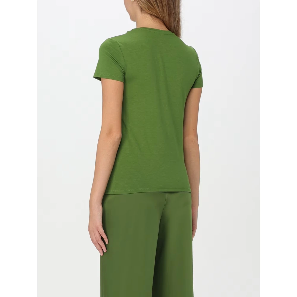 PATRIZIA PEPE Essentiële T-shirt Cm1419J013 Green Dames