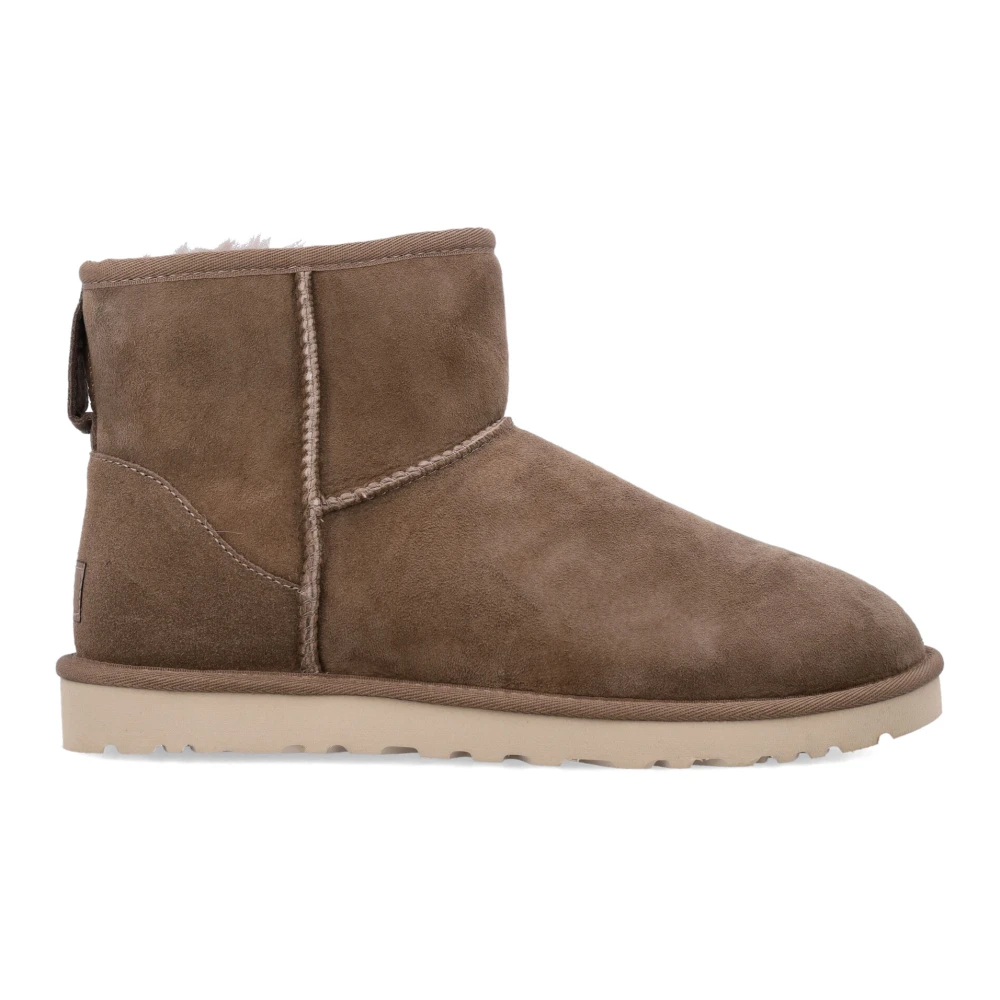 UGG Klassiska Mini Stövlar Stängd Hickory Aw24 Brown, Herr