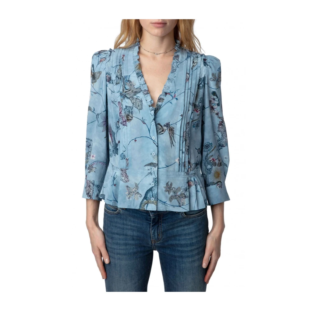 Zadig & Voltaire Stijlvolle Blouse Multicolor Dames
