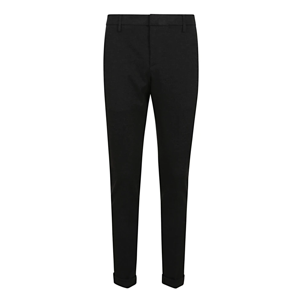 Dondup Men's Black Slim Chino Trousers W33
