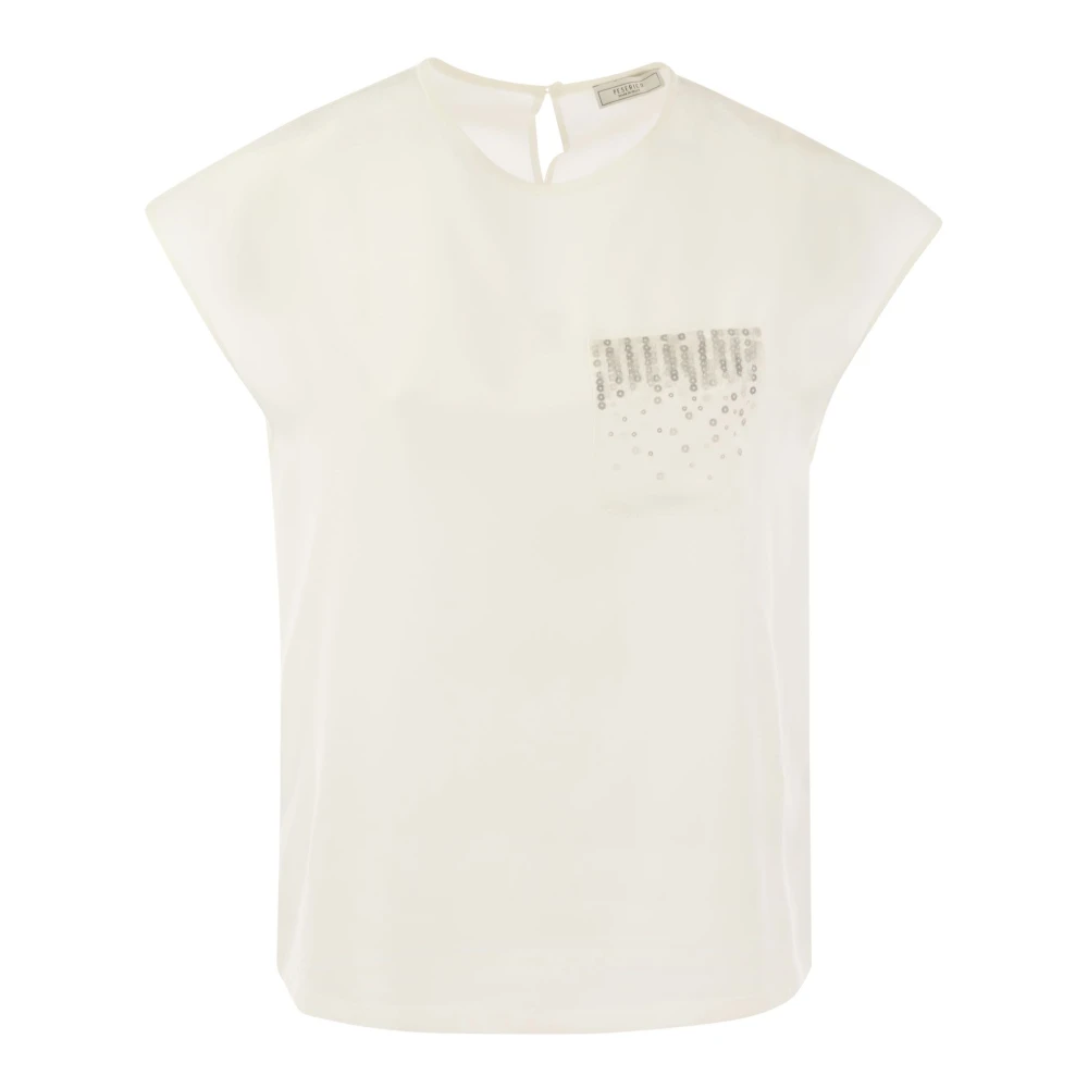 PESERICO T-Shirts White Dames