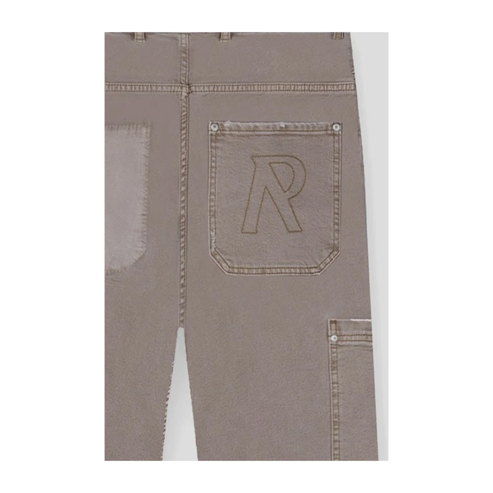 Represent Cotton Cargo Broek Gray Heren