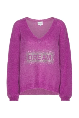 Silja V Neck Crystal Pullover
