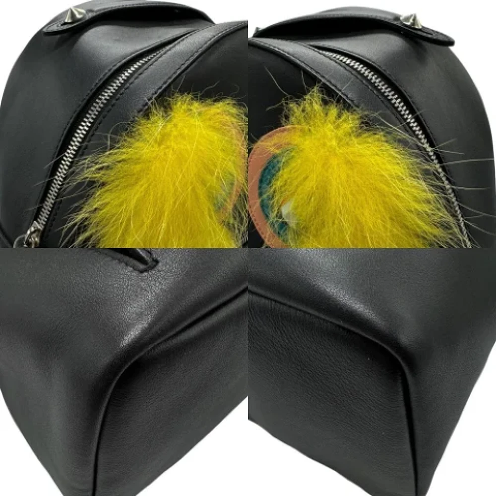 Fendi Vintage Pre-owned Leather fendi-bags Black Dames
