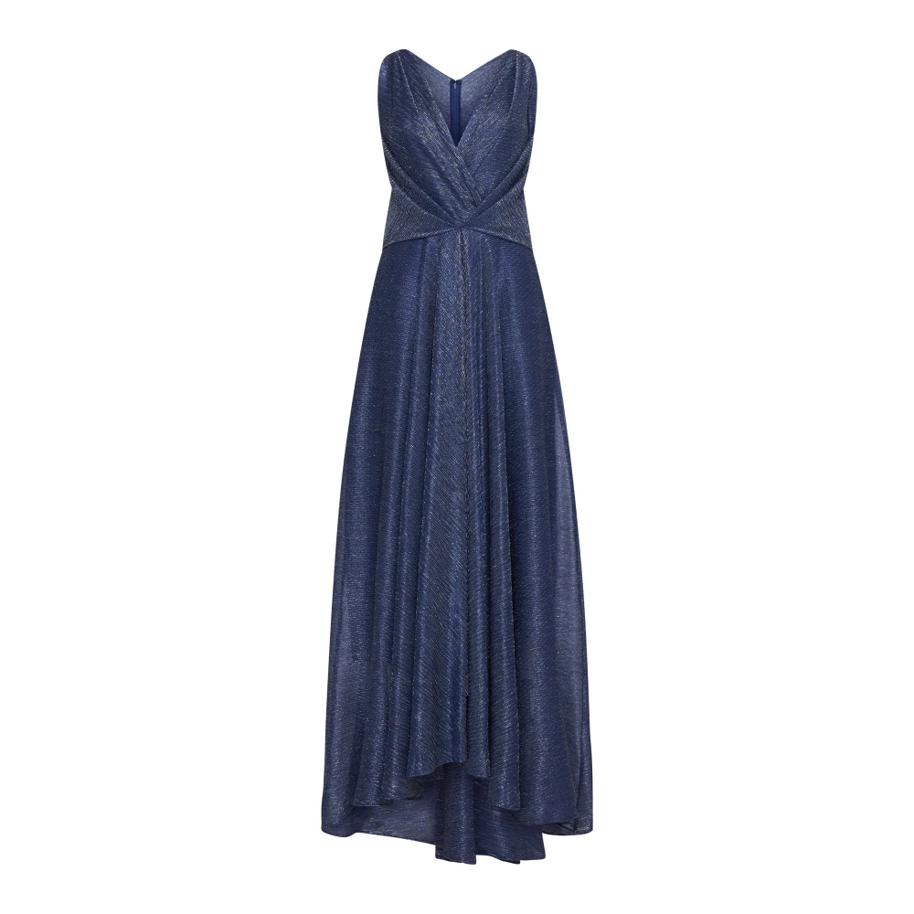 Talbot Runhof Elegante Jurken Collectie Blue Dames
