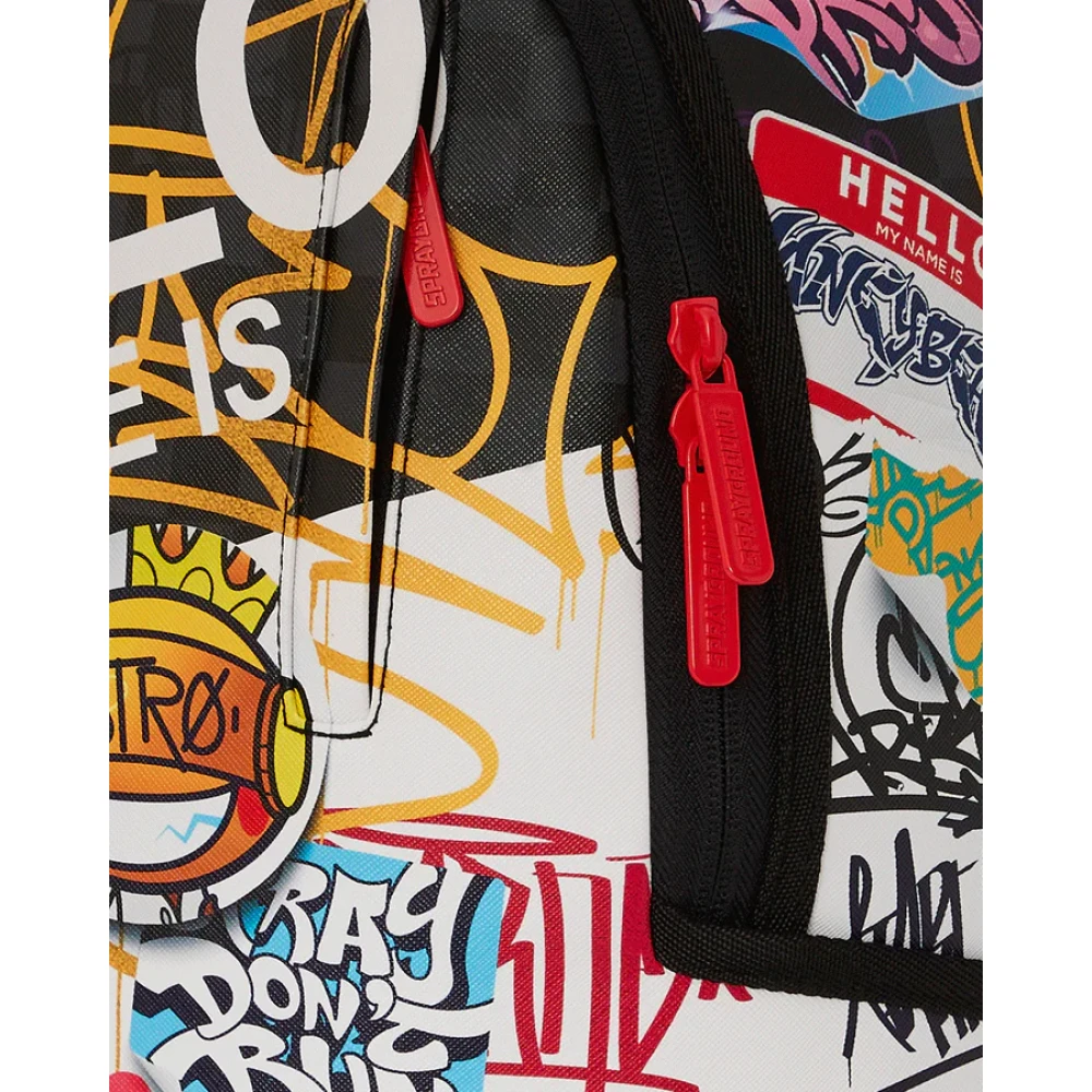 Sprayground Stijlvolle Rugzak voor Dagelijks Gebruik Multicolor Unisex