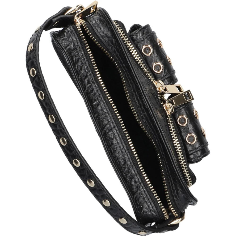 Núnoo Helena Eyelet Schoudertas Black Dames