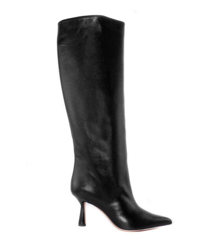 bottes-hautes-en-cuir-noir-pour-femmes