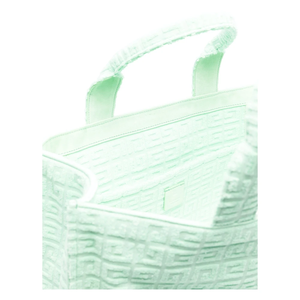 Givenchy Plage Capsule `G-Tote` Midi Shopping Bag Green Dames