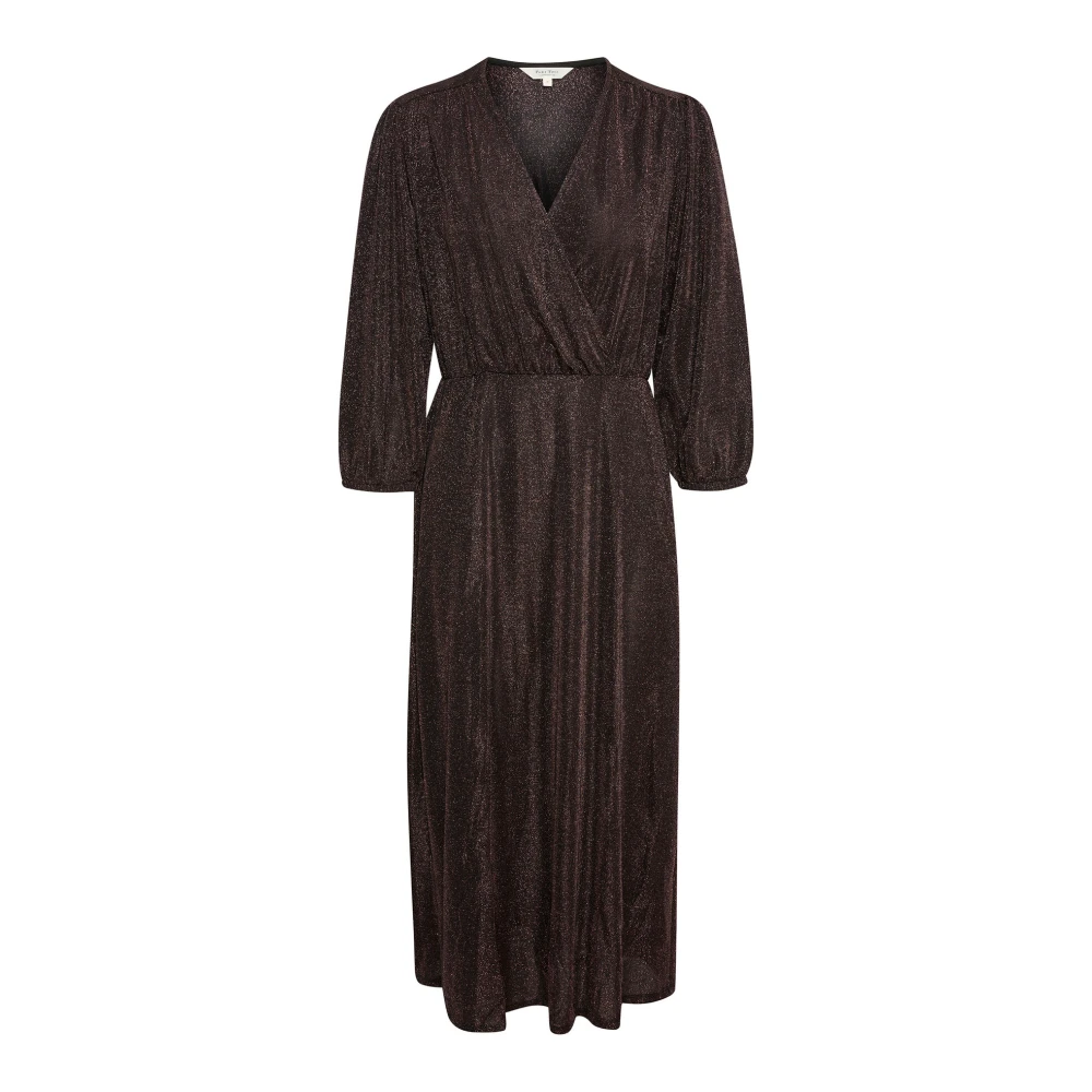 Part Two Maxi Jurk Brown Dames