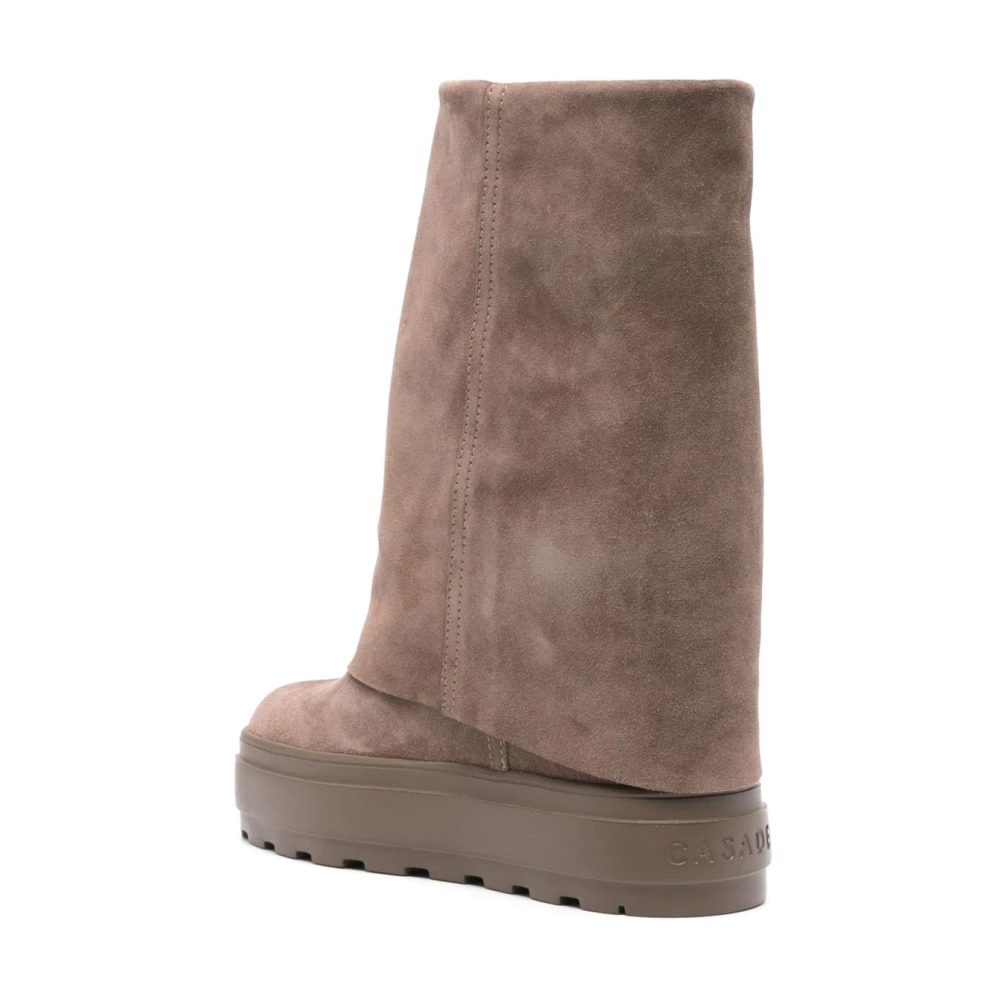Casadei Renna Ankle Boots - Female - High Boots - Beige - 3 Uk - Shoes - Image 2