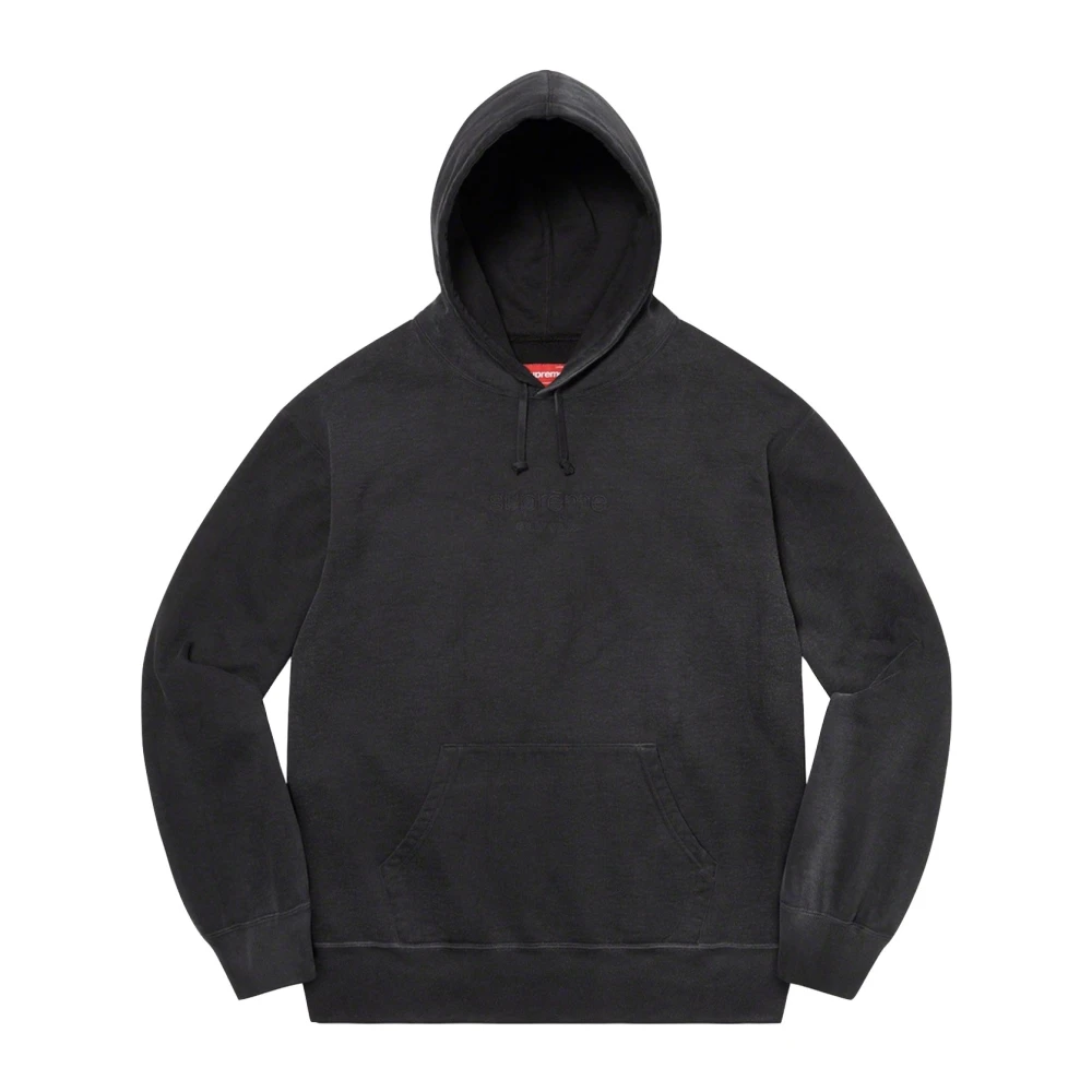 Supreme Zwarte Spray Hoodie Beperkte Oplage Black Heren