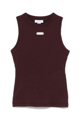 burgundy-crew-neck-sleeveless-top