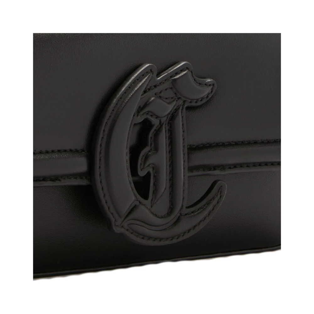 Just Cavalli Schoudertas met reliëflogo Black Dames