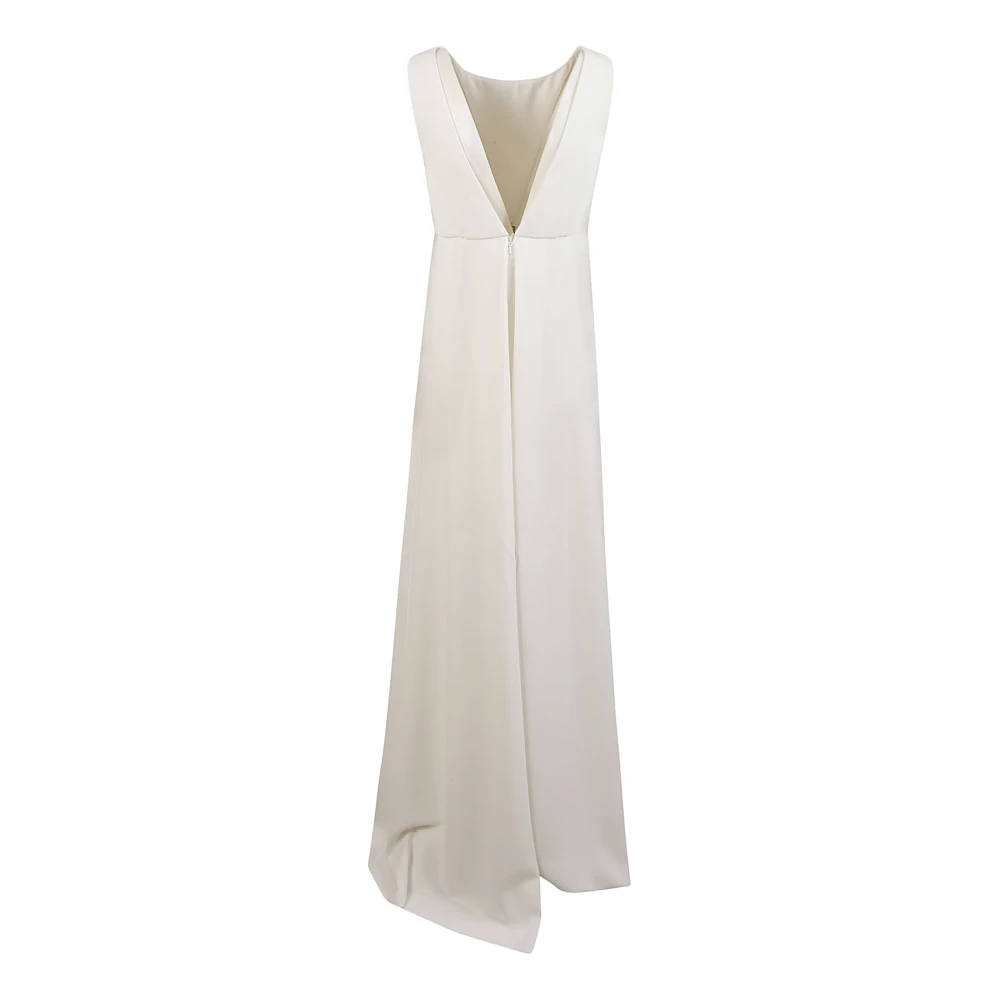 Max Mara Witte Eschilo Jurk White Dames