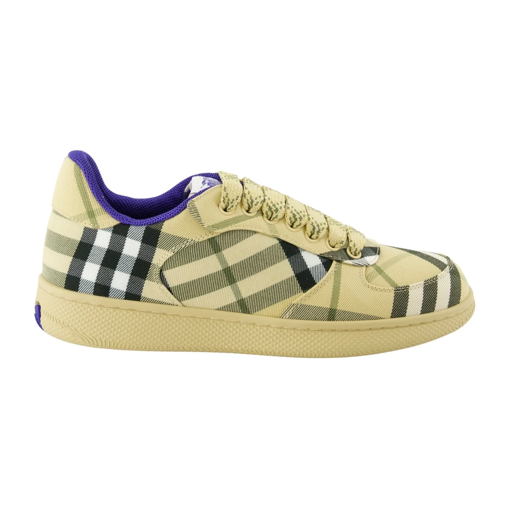 Burberry Women's Beige Terrace Check Trainers - Sneakers - 2 Uk - Shoes