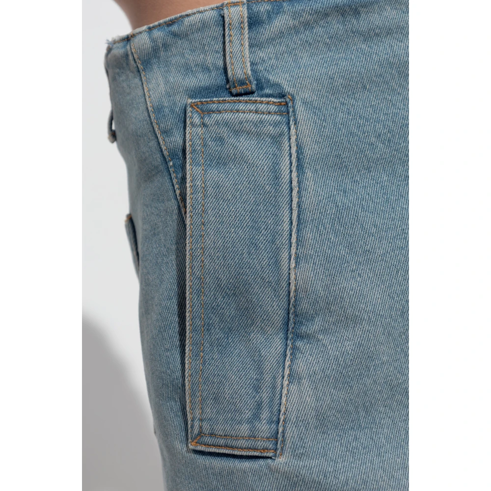 Victoria Beckham Denim rok Blue Dames