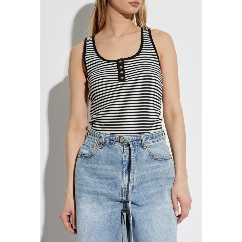 Anine Bing Top Alessia Black Dames