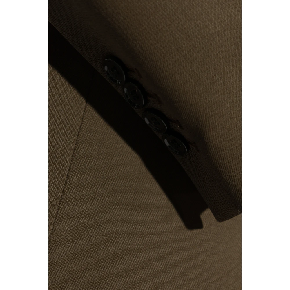 Ami Paris wollen blazer Green Heren